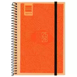 634600126 FINOCAM AGENDA PARA ESTUDIANTES ESPIRAL E8 - 120X171MM SVH PERSONALIZABLE 2025-2026