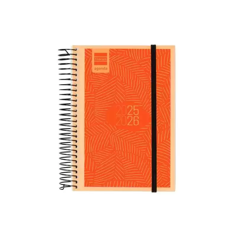 634620126 FINOCAM AGENDA PARA ESTUDIANTES ESPIRAL E8 - 120X171MM 1DP PERSONALIZABLE 2025-2026