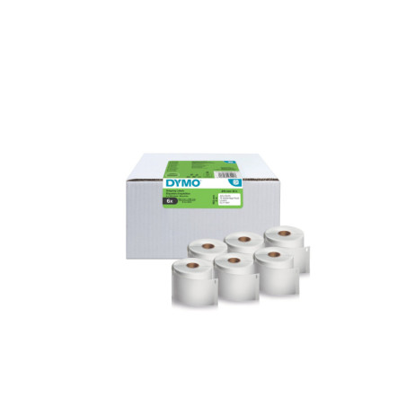 2177565 DYMO Etiqueta LW Multipack Etiquetas 102X210MM SHIP LBL 140CT EU/AP 6PK FSC (DHL)VALUE PACK (6 Rollos) Papel blanco