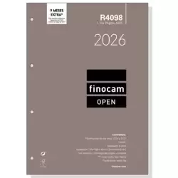 711650026 FINOCAM RECAMBIO ANUAL AGENDA DE ANILLAS OPEN R4098 4000-210X297MM 1DP 2026