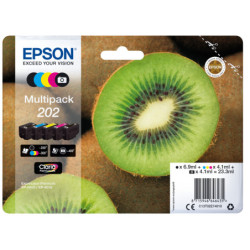 C13T02E74010 EPSON Multipack 5-colours 202 Claria Premium Ink KIWI