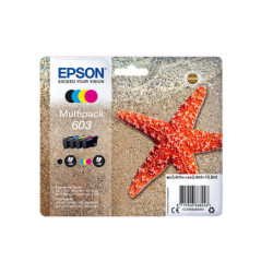 C13T03U64020 EPSON tinta MultiPack Std Estrella de mar 4 tintas 603 RF / AM Multi