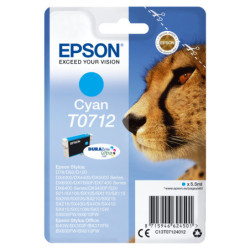 C13T07124012 Epson Stylus D-78/92/120/DX-4000/5000/6000/7000F Cartucho Cian