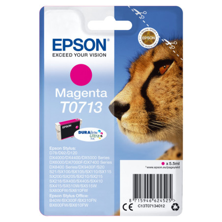 C13T07134012 Epson Stylus D-78/92/120/DX-4000/5000/6000/7000F Cartucho Magenta