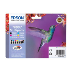 C13T08074011 Epson Stylus Photo R-265/360/RX-560/585/685 Cartucho Multipack 6 colores