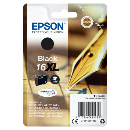 C13T16314012 Epson DURABrite Ultra Ink Cartucho Negro 16XL