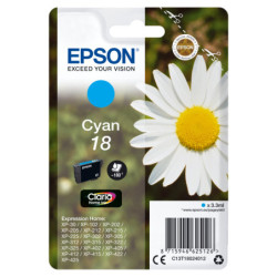 C13T18024012 Epson Expression Home XP-102/205/305/405 Cartucho Cian nº18