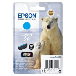 C13T26124012 Epson Claria Premium Cartucho Cian 26