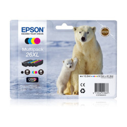 C13T26364010 Epson Claria Premium Cartucho Multipack 4 colores 26XL Alta Capacidad Expression Premium XP-510