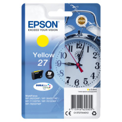 C13T27044012 Epson WorkForce WF-3000 y WF-7000 Cartucho Amarillo nº27