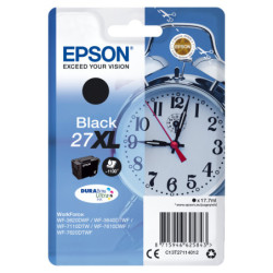 C13T27114012 Epson WorkForce WF-3000 y WF-7000 Cartucho Negro de Alta Capacidad nº27XL