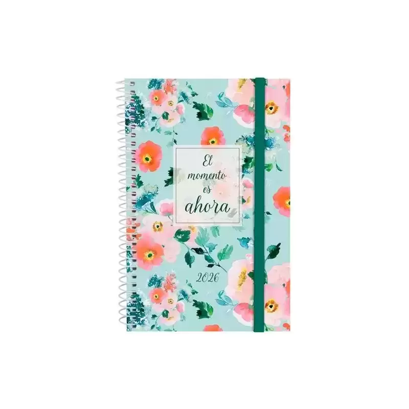 742212826 FINOCAM AGENDA ESPIRAL DESIGN COLLECTION E5-117X181MM SVH TAPA PP AHORA 2026