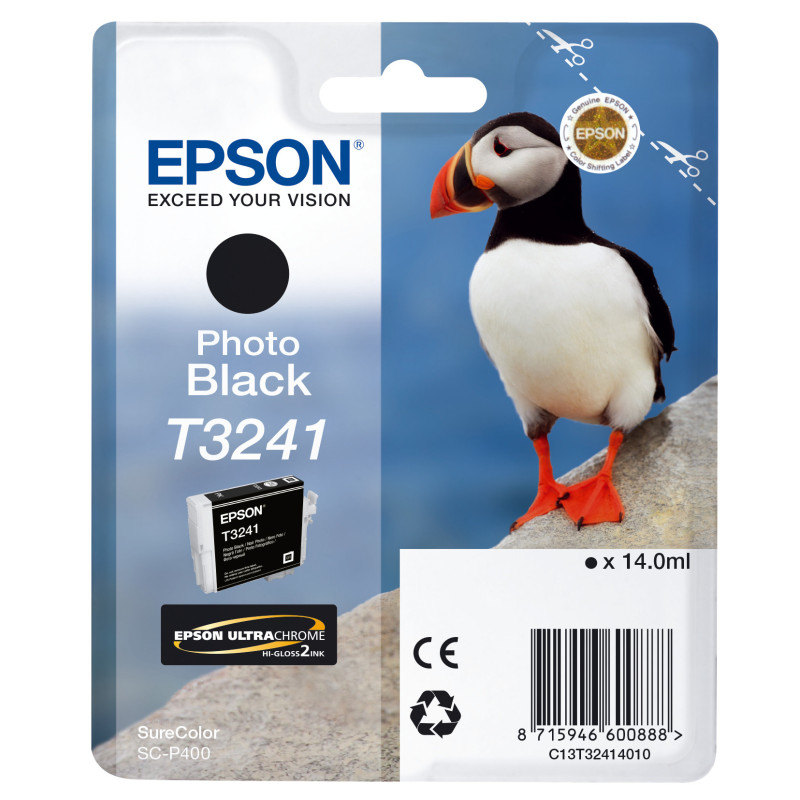 C13T32414010 Epson SureColor SC-P400 Cartucho Negro Photo