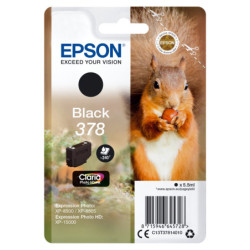 C13T37814010 EPSON Singlepack Black 378 Claria Photo HD Ink