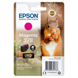 C13T37834020 EPSON Singlepack Magenta 378 Claria Photo HD Ink con RF