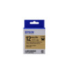 C53S654001 EPSON Cartucho de etiquetas de cinta satinada LK-4KBK negro/oro de 12 mm (5 m)