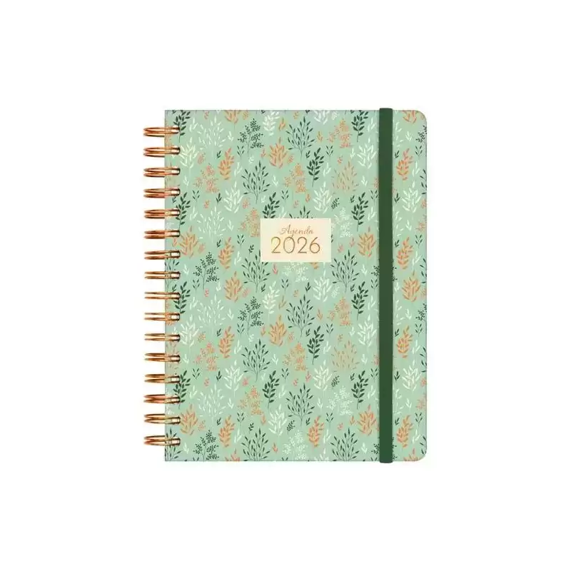 760063026 FINOCAM AGENDA ESPIRAL YOU E10-155X212MM 1DP TAPA DURA TRIGO 2026