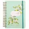 770320226 FINOCAM AGENDA ESPIRAL THE FLOWER JOURNAL E10-155X212MM 1DP TAPA DURA VERDE 2026