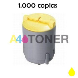 Toner alternativo con CLPY300 sustituye al toner original  CLP300Y