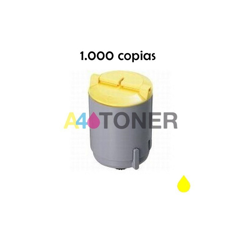 Toner alternativo con CLPY300 sustituye al toner original  CLP300Y