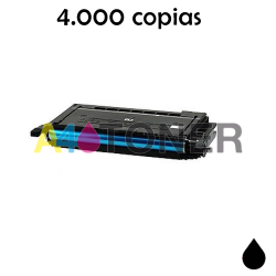 Toner alternativo con CLP600BK sustituye al toner original  CLP600BK