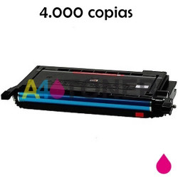 Toner alternativo con CLP600M sustituye al toner original  CLP600M