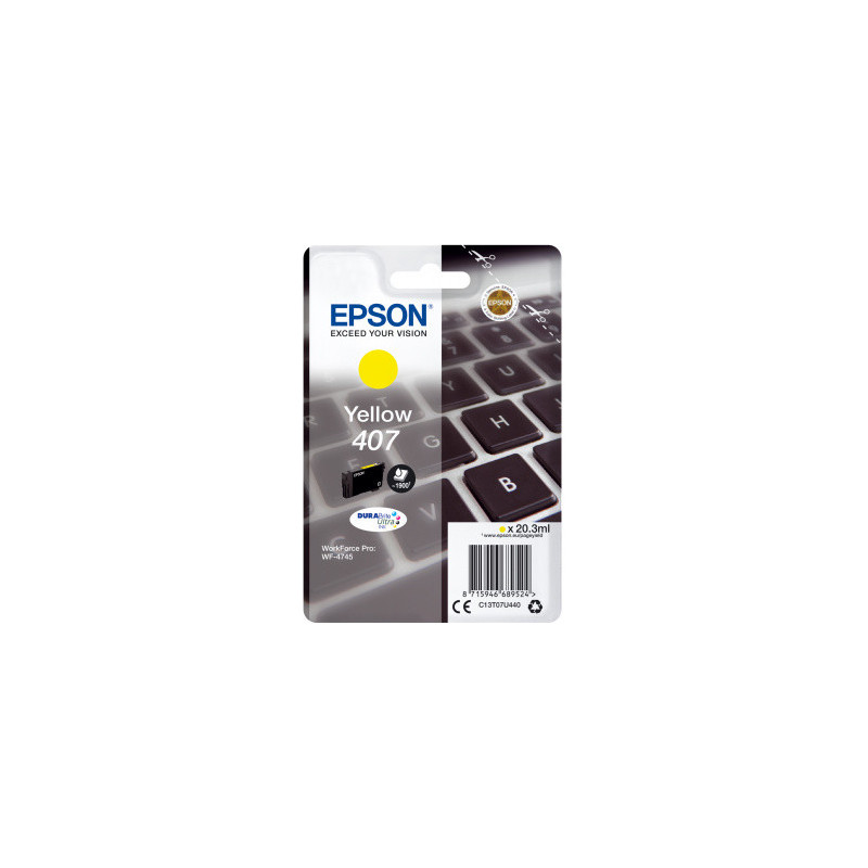 C13T07U440 EPSON Ink Cartridge L Yellow 1