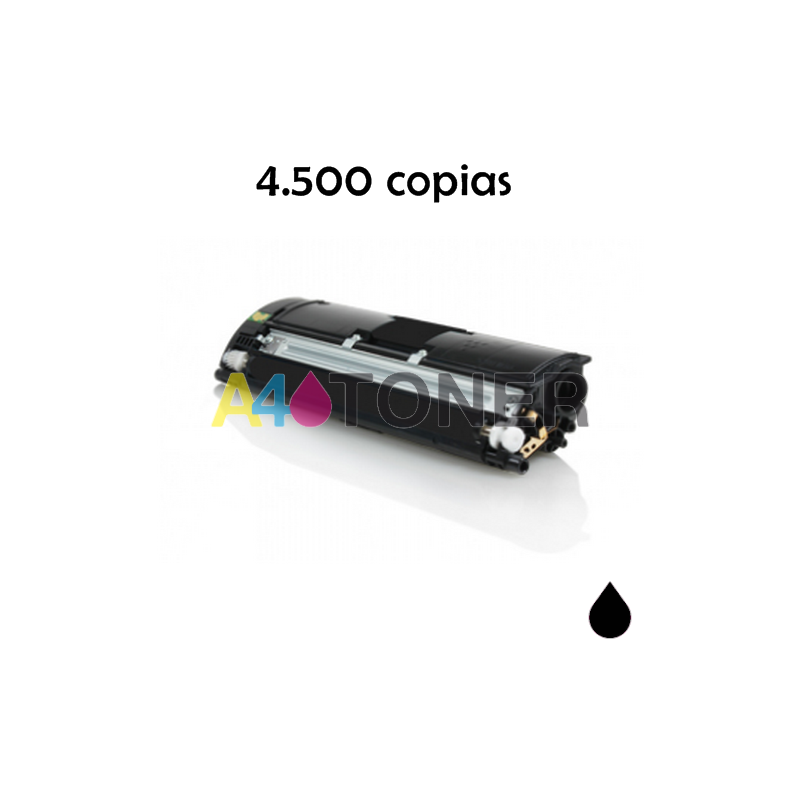 Toner compatible MAGICOLOR 2400 negro generico al toner original  1710589-004 / A00W432