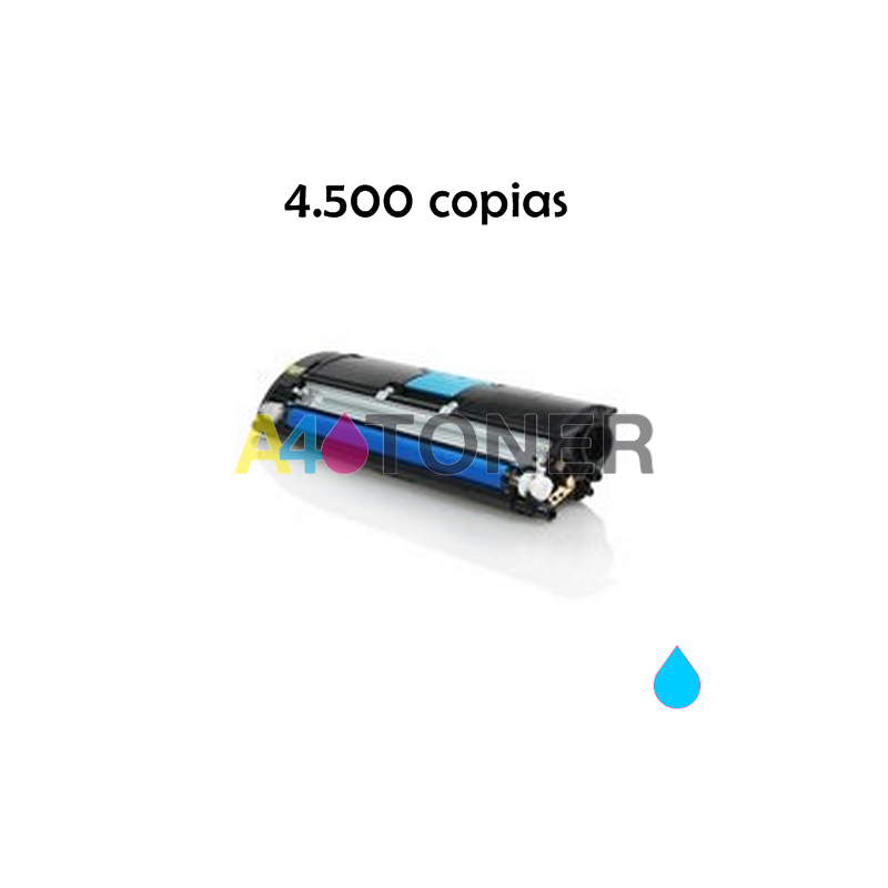 Toner compatible MAGICOLOR 2400 cyan generico al toner original  1710589-007 / A00W332