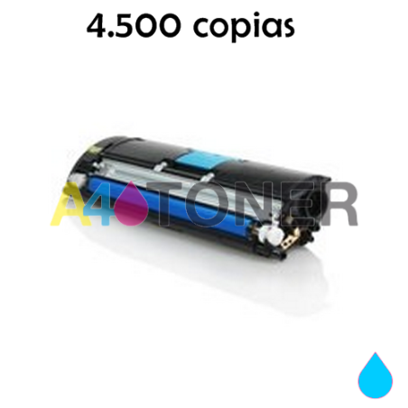 Toner compatible MAGICOLOR 2400 cyan generico al toner original  1710589-007 / A00W332