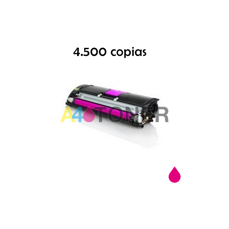 Toner compatible MAGICOLOR 2400 magenta generico al toner original  1710589-006 / A00W232