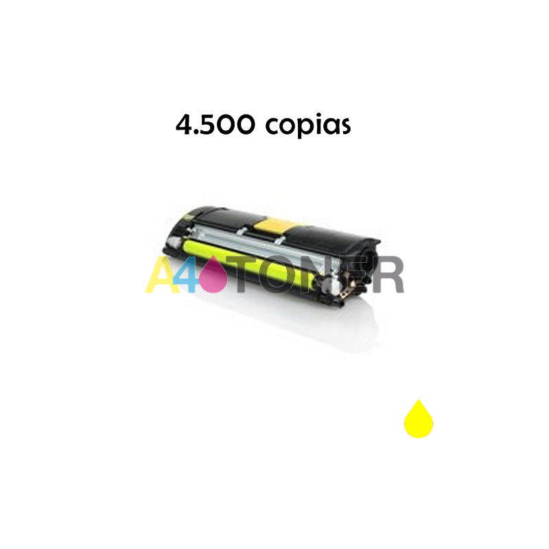 Toner compatible MAGICOLOR 2400 amarillo generico al toner original  1710589-005 / A00W132
