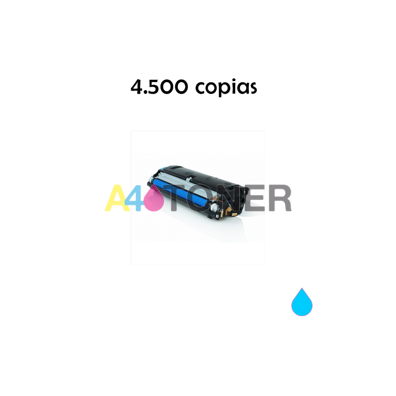 Toner alternativo Epson C900 / C1900 compatible al toner original Epson C13S050099 cyan