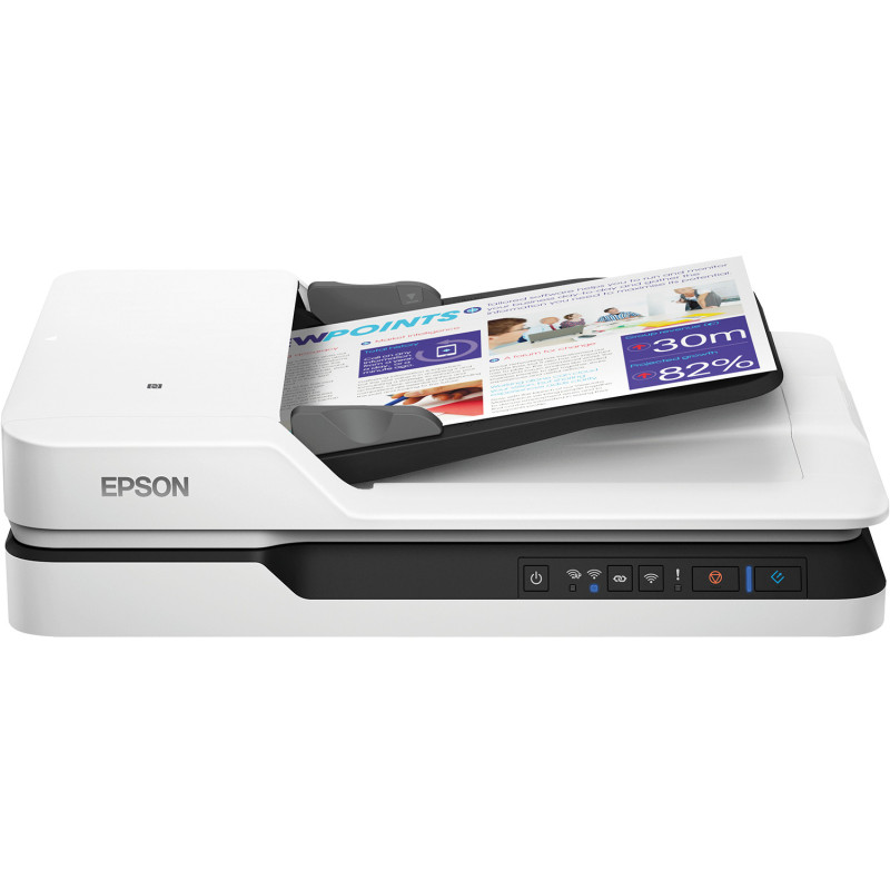 B11B244401 EPSON Escáner plano WorkForce DS-1660W Inalámbrico