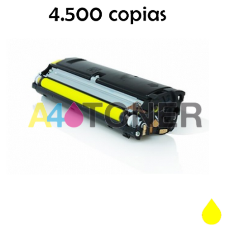 Toner compatible KM2300 / KM-2300 amarillo genérico al toner original Konica minolta DL2300Y ( 171-0517-006 )