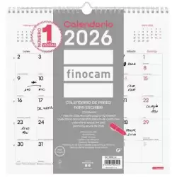 787007326 FINOCAM CALENDARIO DE PARED PARA ESCRIBIR 30X30-300X300MM MV CHIC BLANCO 2026