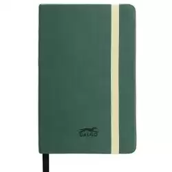 16270722 GALGO CUADERNO DE NOTAS A6 80H LISO TAPA DURA VERDE OSCURO