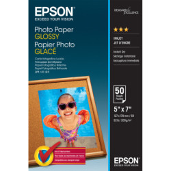 C13S042545 Epson Papel Photo Glossy 13x18cm 50 hojas 200 grs