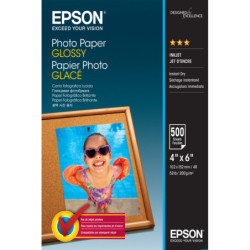 C13S042549 Epson Papel Photo Glossy 10x15cm 500 hojas 200 grs