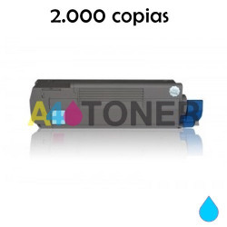 Toner OKI C5650 / C5750 cyan alternativo