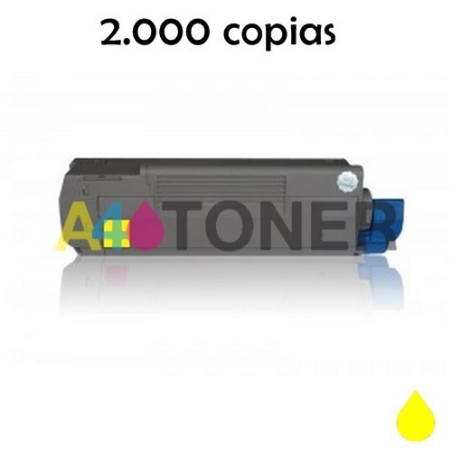 Toner OKI C5650 / C5750 amarillo alternativo