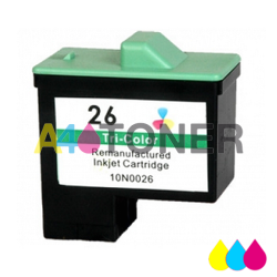 Cartucho de tinta Lexmark nº26 compatible al cartucho original Lexmark 010N0026E