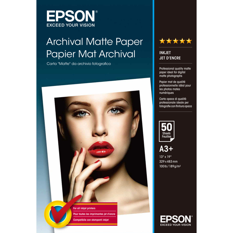 C13S041340 Epson GF Papel Archival Matte