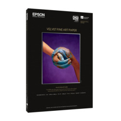 C13S041637 Epson GF Papel Velvet Fine Art. A3+