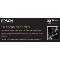 C13S045056 Epson GF papel Photo Traditional 44&quot  x 15