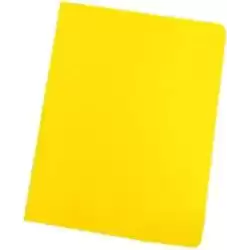 400040484 GIO SUBCARPETA SIMPLE CARTULINA AMARILLO INTENSO A4  250GR -50U-