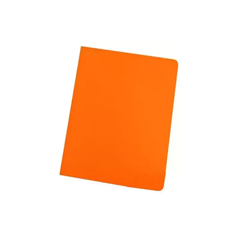 400040653 GIO SUBCARPETA SIMPLE CARTULINA NARANJA INTENSO FOLIO 250GR -50U-