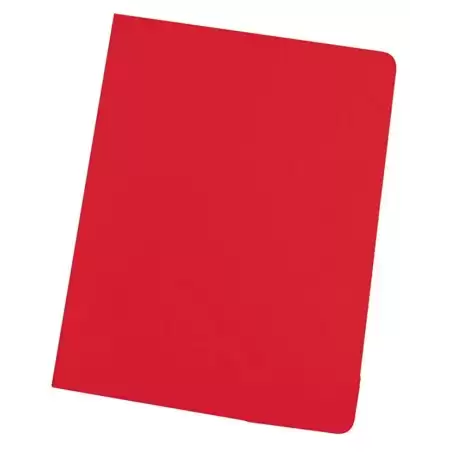 400040654 GIO SUBCARPETA SIMPLE CARTULINA ROJO INTENSO FOLIO 250GR -50U-