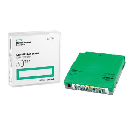 Q2078W HPE LTO-8 Ultrium WORM Cartucho de Datos