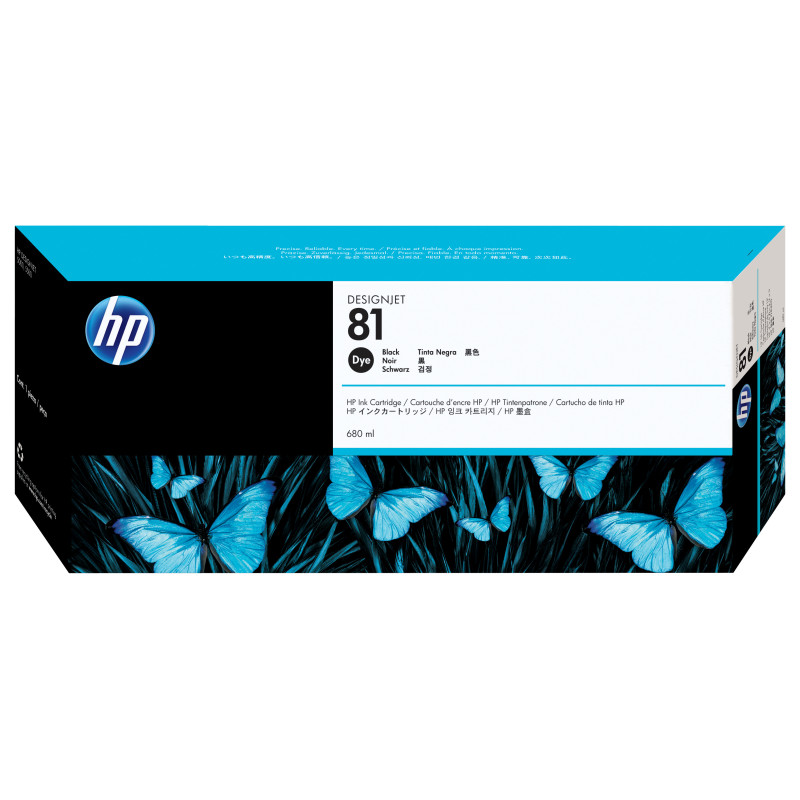 C4930A HP Designjet 5000/5500  Cartucho Negro Nº81